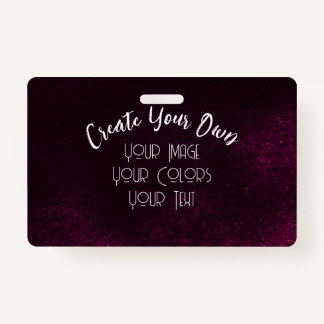 Create Your Own Custom Badge