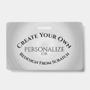Create Your Own Custom Badge