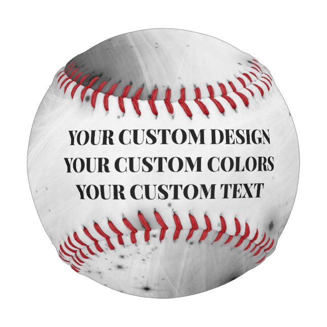 Create Your Own Custom Baseball (Front)