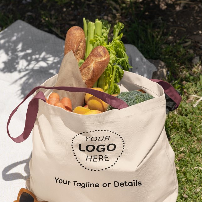 Create Your Own Custom Basic Logo Or Details Tote Bag (Creator Uploaded)