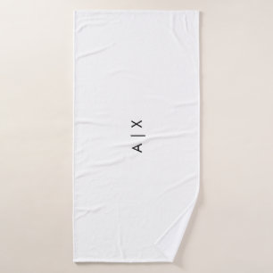 Create Your Own Custom Bath Towel