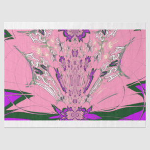 Create your own custom Beautiful baby pink floral Tissue Paper