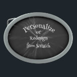 Create Your Own Custom Belt Buckle<br><div class="desc">Customize the background on this item with your own text and image elements or redesign this product entirely from scratch by replacing our image with your own! Choose your favourite fonts,  colours and styles and visit our shop for more.</div>