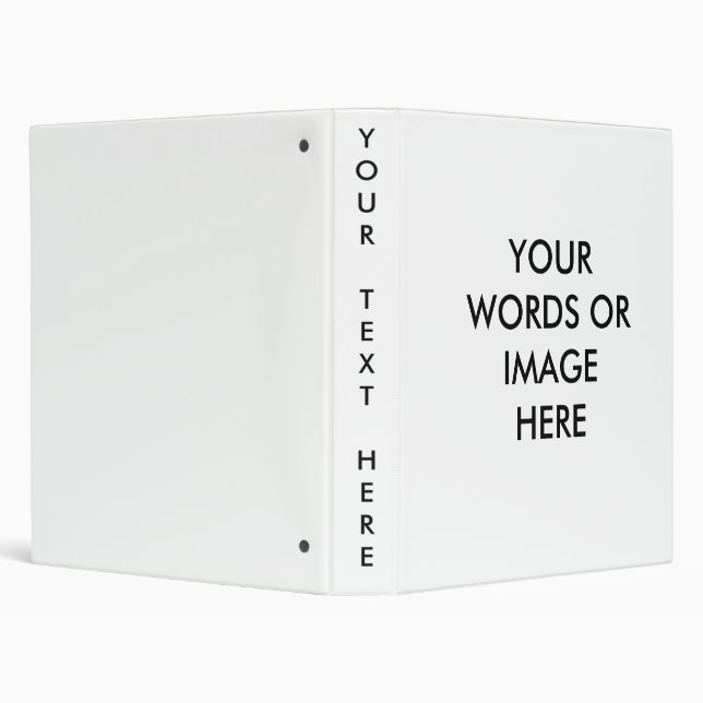CREATE YOUR OWN CUSTOM BINDER TEMPLATE (White) (Background)