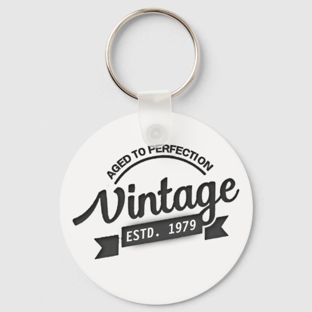 Create Your Own Custom Birthday Personalized Keychain (Front)