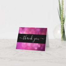 Create Your Own Custom Black & Pink Bokeh