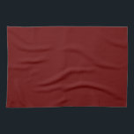 Create Your Own Custom Blank Template Dark Red Kitchen Towel<br><div class="desc">Create Your Own Custom Upload Add Your Monogram Initial Photo or Logo Text Name Elegant Modern Cute Kitchen & Dining / Table & Kitchen Linens/ Blank Template Dark Red Solid Colour Kitchen Towel.</div>