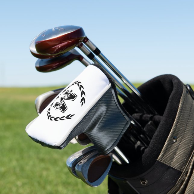 Create Your Own Custom Branded Monogram Golf Head Cover (In Situ)