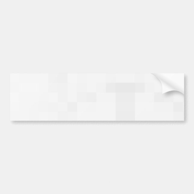 Create Your Own Custom Bumper Sticker (Front)