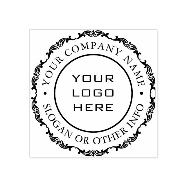 Create Your Own Custom Business Logo Rubber Stamp (Imprint)
