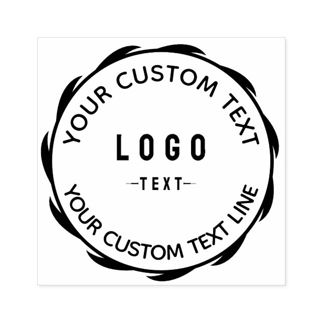 Create your own Custom Business Logo Rubber Stamp (Imprint)