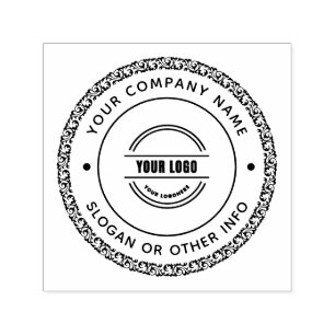 Create Your Own Custom Business Logo Rubber Stamp