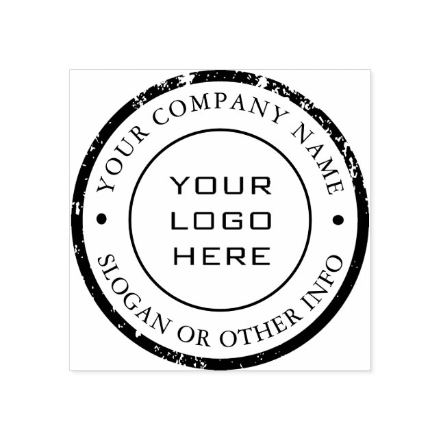 Create Your Own Custom Business Logo Rubber Stamp (Imprint)