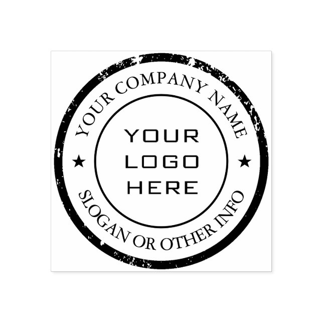 Create Your Own Custom Business Logo Rubber Stamp (Imprint)