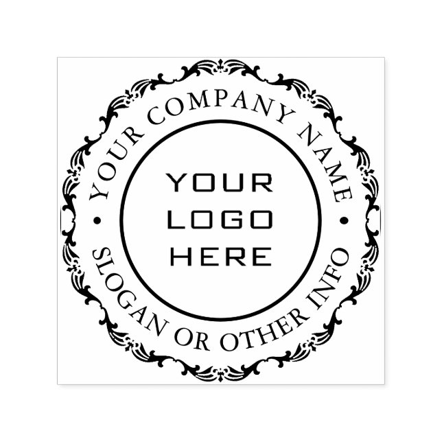 Create Your Own Custom Business Logo Self-inking Stamp (Design)