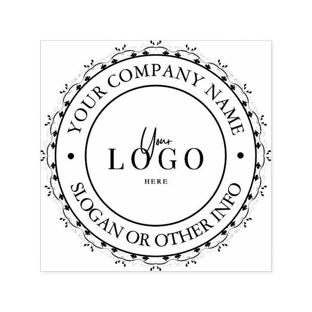Create Your Own Custom Business Logo Self-inking Stamp (Design)