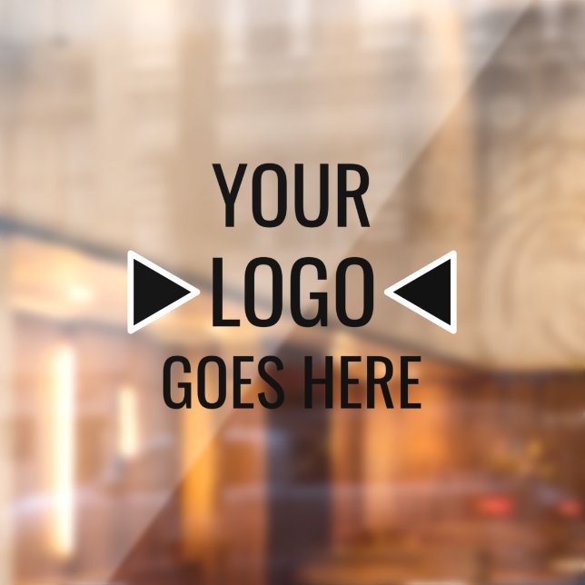 Create Your Own Custom Business Logo Template Window Cling (Sheet 2)