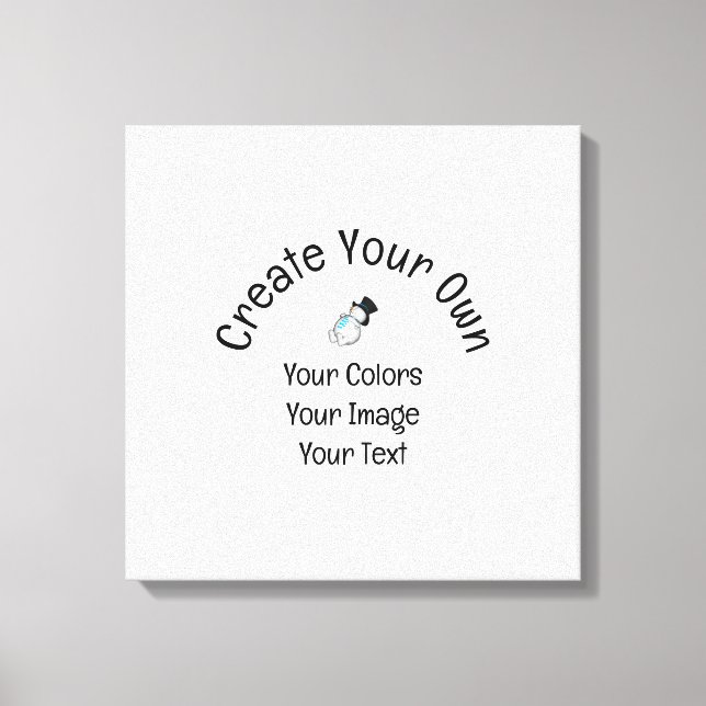 Create Your Own Custom Canvas Print (Front)