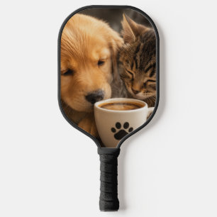 Create your own custom cat and dog pickleball paddle