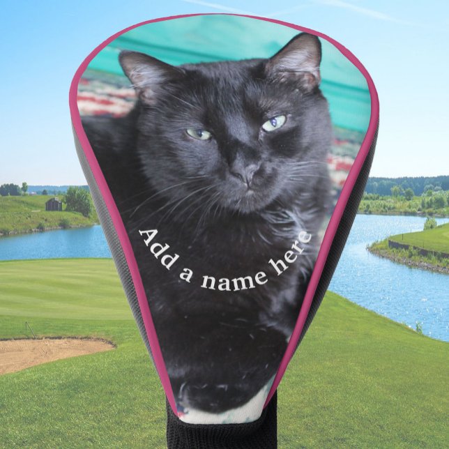 Create Your Own Custom Cat Owner Gift Pet Golf Head Cover (Creator Uploaded)