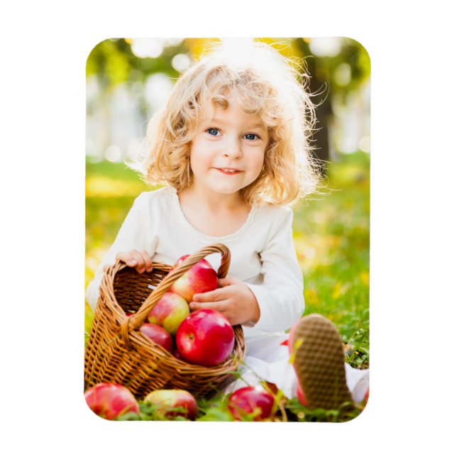 Create Your Own Custom Child Photo Magnet (Vertical)