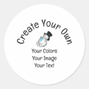 Create Your Own Custom Classic Round Sticker