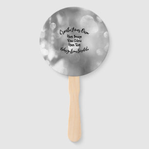 Create Your Own Custom Colour/Design Hand Fan