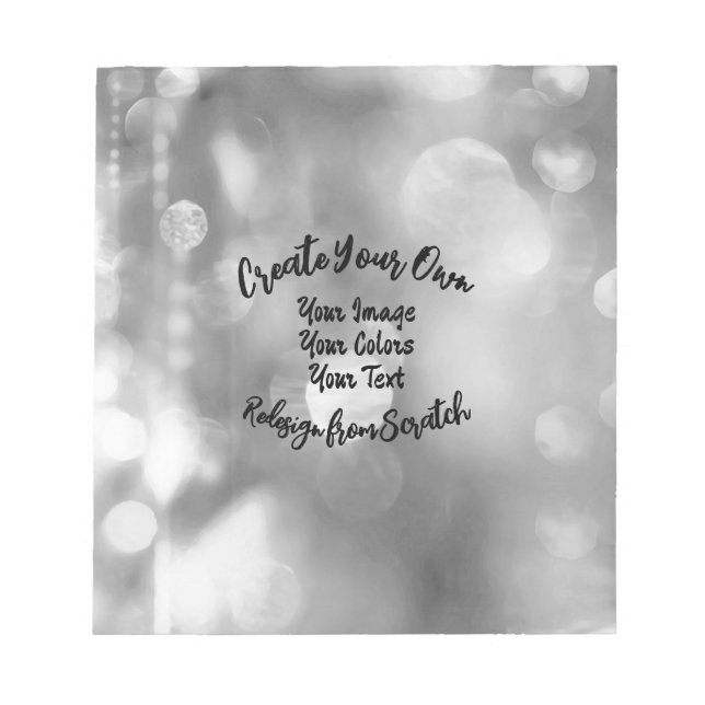 Create Your Own Custom Colour/Design Notepad (Front)