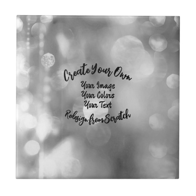 Create Your Own Custom Colour/Design Tile (Front)