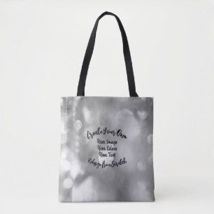 Create Your Own Custom Colour/Design Tote Bag