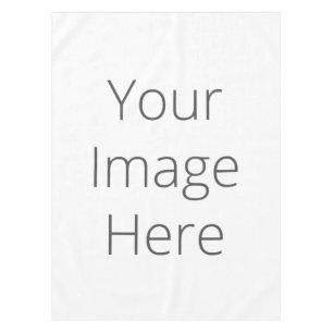 Create Your Own Custom Cotton Tablecloth, 52"x70" Tablecloth