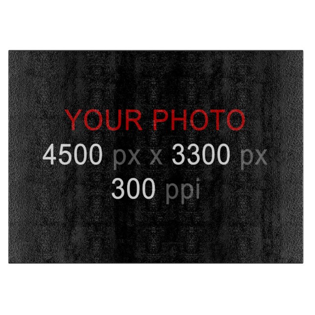 Create Your Own Custom Cutting Board (Front)