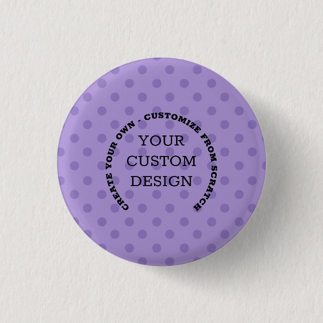 Create Your Own Custom Design 1 Inch Round Button (Front)