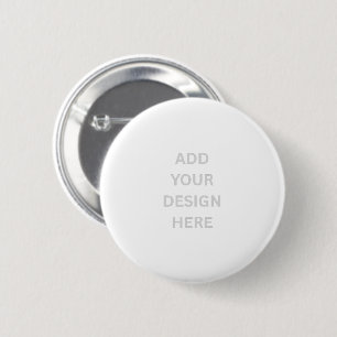 Create Your Own Custom Design 2¼ Inch Round Button