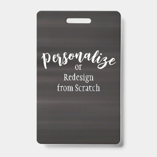 Create Your Own Custom Design Badge