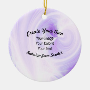 Create Your Own Custom Design Ceramic Ornament