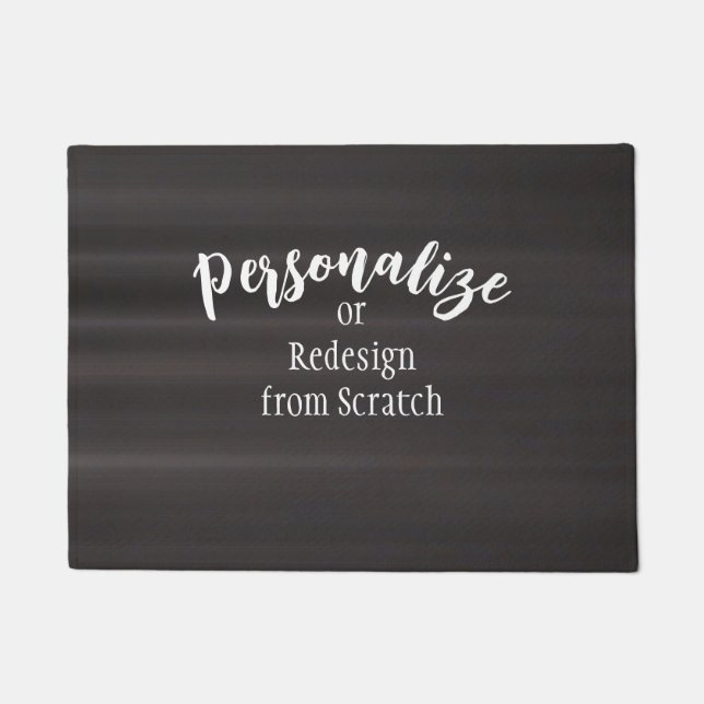 Create Your Own Custom Design Doormat (Front)
