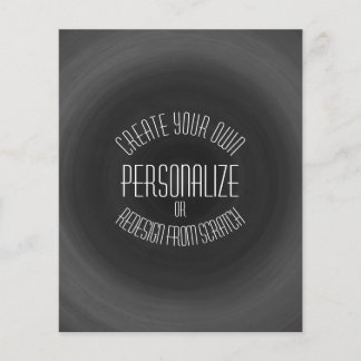 Create Your Own - Custom Design Flyer