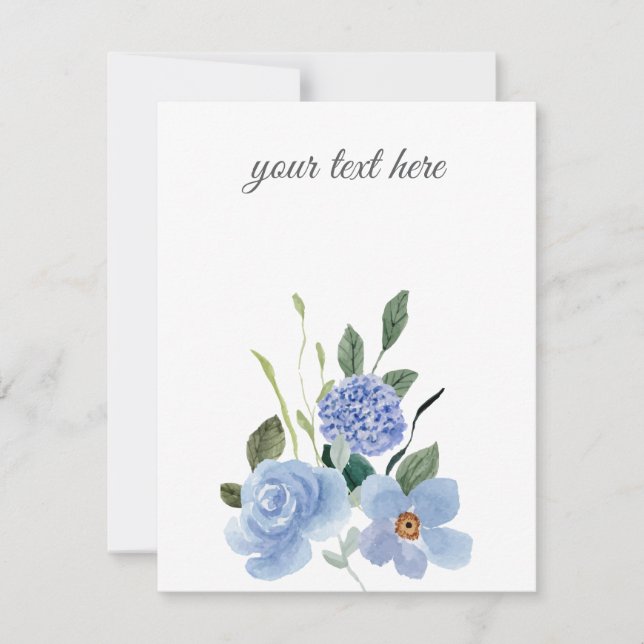  Create Your Own  Custom Design Holiday Card (Front)