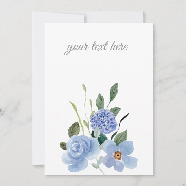  Create Your Own  Custom Design Holiday Card (Front)