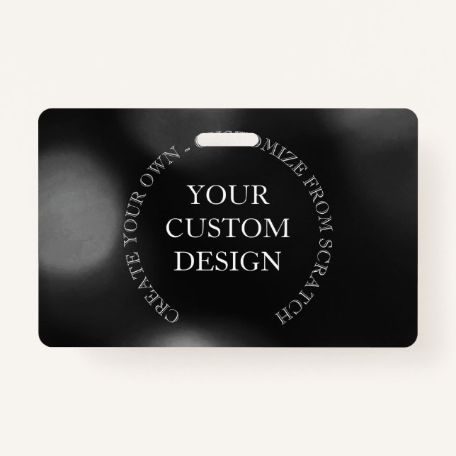 Create Your Own Custom Design/Logo Badge (Front)