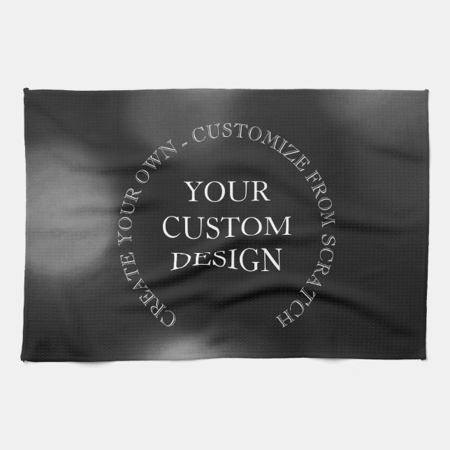 Create Your Own Custom Design/Logo Kitchen Towel (Horizontal)