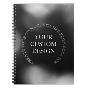 Create Your Own Custom Design/Logo Notebook