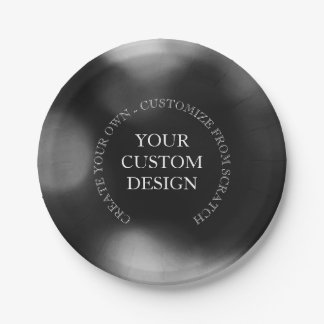 Create Your Own Custom Design/Logo Paper Plate