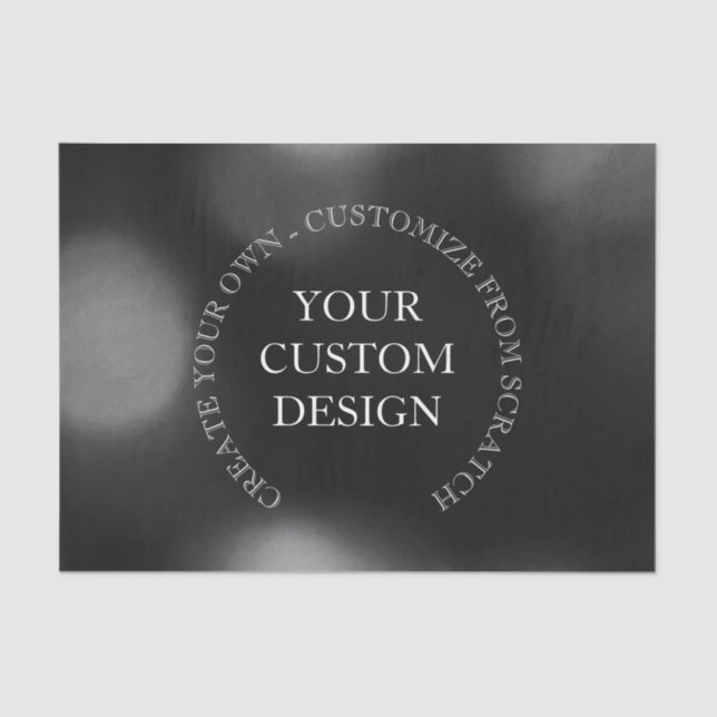 Create Your Own Custom Design/Logo Tissue Paper (Front)