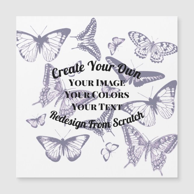 Create Your Own Custom Design Magnetic Card (Front)