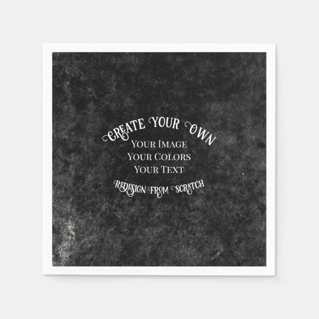 Create Your Own Custom Design Napkin (Front)