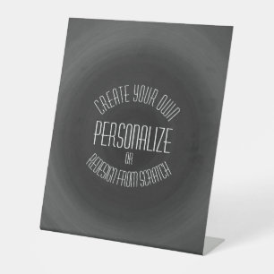 Create Your Own - Custom Design Pedestal Sign