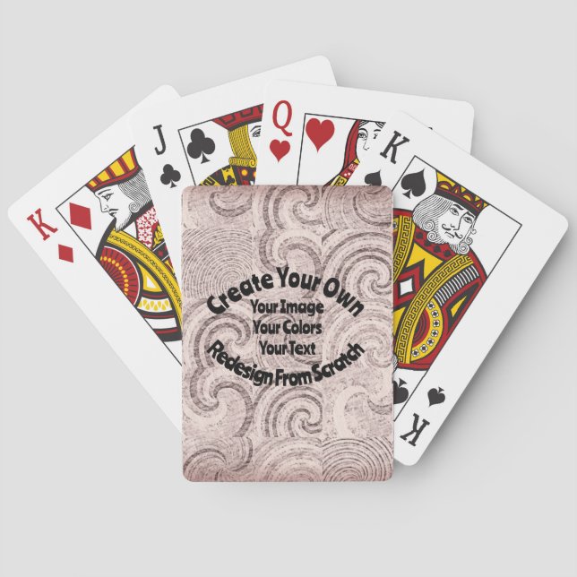 Create Your Own Custom Design Playing Cards (Back)