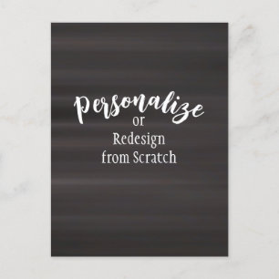 Create Your Own Custom Design Postcard
